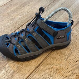 Keen Sandals Youth 5 Women's 6.5 Newport H2 Closed Toe Water Blue Gray 1022839